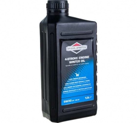 Купить масло для 4-тактных двигателей синтетическое зимнее b&s sae 5w30 briggs & stratton (100007w)